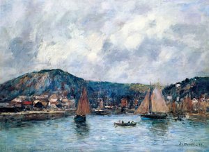 Cherbourg — Eugène Louis Boudin, Impressionist Landscape