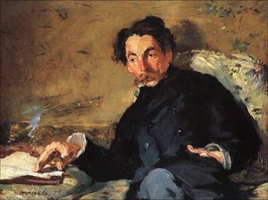 Portrait Of Stéphane Mallarmé, Musée D'orsay, Pa — Édouard Manet, Impressionism