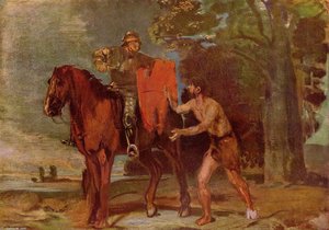 Hl. Martin Und Der Bettler — Hans Von Marées