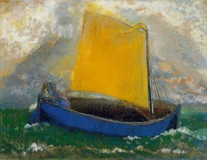 La Barque Mystique — Odilon Redon