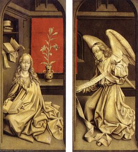 Bladelin Triptych (exterior) — Rogier Van Der Weyden, Early Netherlandish Renaissance