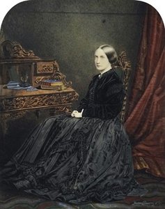 Portrait of a Woman at a Desk