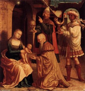 The Adoration Of The Magi — Master Of Ab Monogram