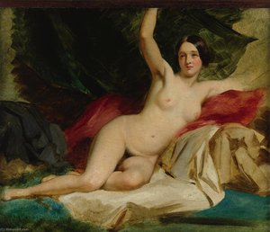 Reclining Female Nude — William Etty