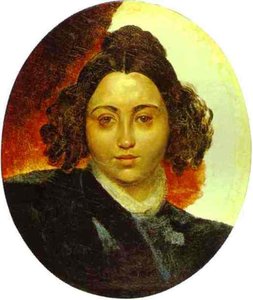Portrait Of Baroness I. I. Klodt — Karl Pavlovič Brjulov