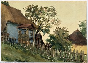 Blue house