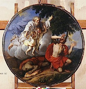 La Reprobation De Cain Apres La Mort D'abel — Noel Nicolas Coypel, Baroque