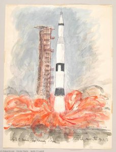 Apollo 13 Launch — Fletcher Martin