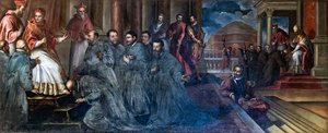 Alexander Iii Confirms The Crucifixes And Gives Them The Rule — Jacopo Palma Il Giovane