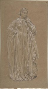 Draped Model — Albert Joseph Moore