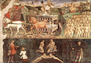Allegory Of May: Triumph Of Apollo (detail) — Francesco Del Cossa