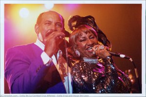 Celia Cruz And Oscar De Leon — Celia De La Caridad Cruz Alfonso