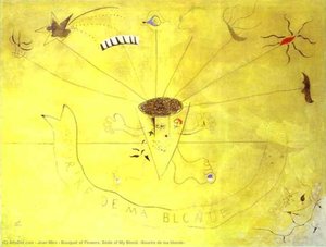 Bouquet Of Flowers. Smile Of My Blond. (sourire De Ma Blonde) — Joan Miró