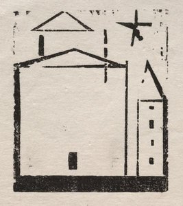 Buildings With Stars — Lyonel Feininger