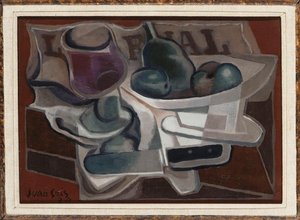 Fruit Dish And Glass — Juan Gris