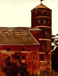 Kovno. Castle Of Crusaders. — Nicholas Roerich, Art Nouveau