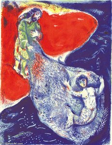 Als Abdullah Das Netz An Land Brachte — Marc Chagall