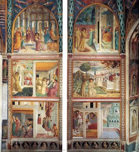 Scenes From The Life Of St. Francis (north Wall) — Benozzo Gozzoli