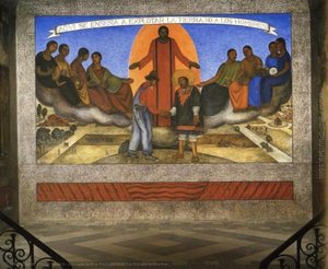Alliance Of The Peasant And The Industrial Worker — Diego Rivera