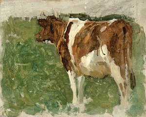 Cow In A Field — Gunning King