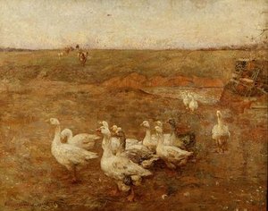 Golden Evening — Frederick William Jackson