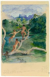 The Bathers — John La Farge