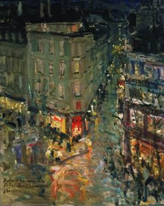 Paris. Boulevard Des Capucines — Konstantin Alexeievitch Korovin, Russian Impressionism