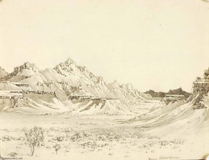 Untitled (transfer Drawing For Arizona Night) — Džordž Elbert Ber