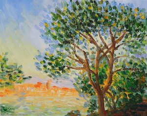 Vista De Antibes — Claude Monet