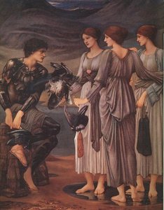 The Arming Of Perseus — Edward Coley Burne-jones