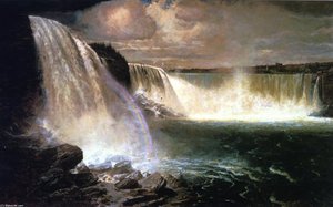 Niagara Falls Showing The Canadian And American Views — Gilbert Munger