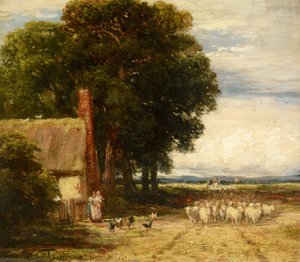 Landscape With A Shepherd And Sheep