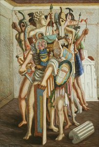 Die Unbesiegbare Kohorte — Giorgio De Chirico
