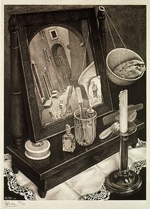 Still Life With Mirror — Maurits Cornelis Escher