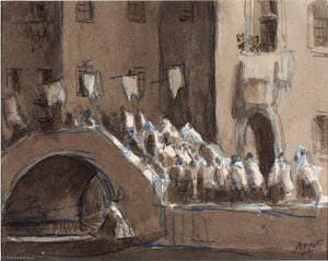 Procession in the Venitian Night
