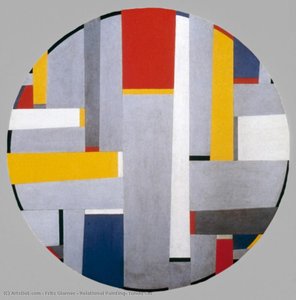 Relational Painting, Tondo -36 — Fritz Glarner