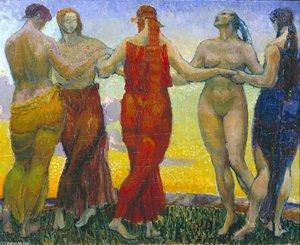 Dancers — Duncan Grant, Impressionism