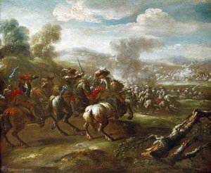 Battle Piece — Jacques Courtois
