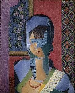 Woman With Lace — Jean Dominique Antony Metzinger