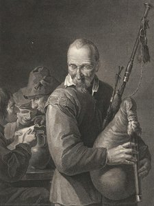 Bagpipe Player — Isidore Stanislas Helman