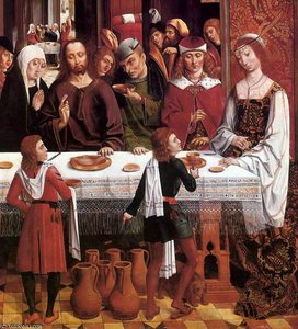 Marriage At Cana (detail) — Master Of The Catholic Kings