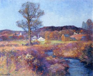 A New England Valley — Robert Vonnoh