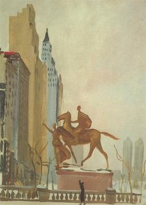 New York. Central Park — Aleksandr Deyneka