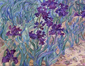 Purple Iris — Erin Hanson