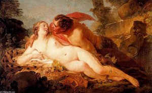 Jupiter Et Antiope — Jean Baptiste Marie Pierre