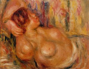 Woman At The Chest — Pierre-auguste Renoir, Impressionism