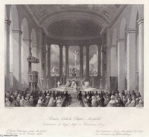 Roman Catholic Chapel, Moorfields — Thomas Hosmer Shepherd