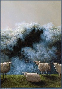 Grosse Flutwelle — Michael Sowa