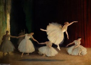 Les Sylphides — Dame Laura Knight
