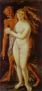 Young Woman And Death — Hans Baldung